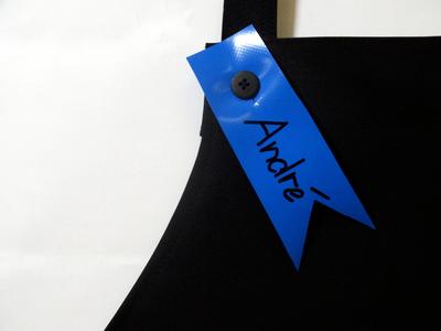 Name Tag for KIALOA Barista Apron - blue